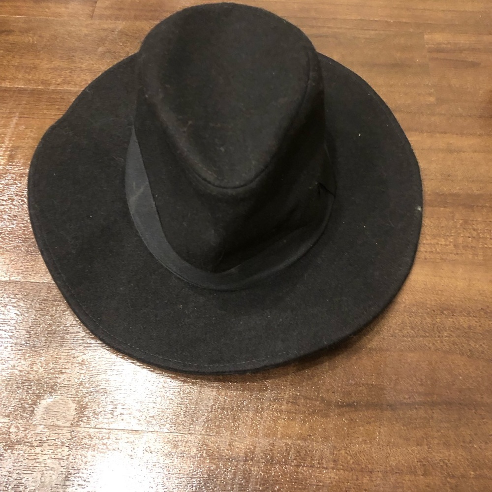 Forever21 Black Fedora- OneSize